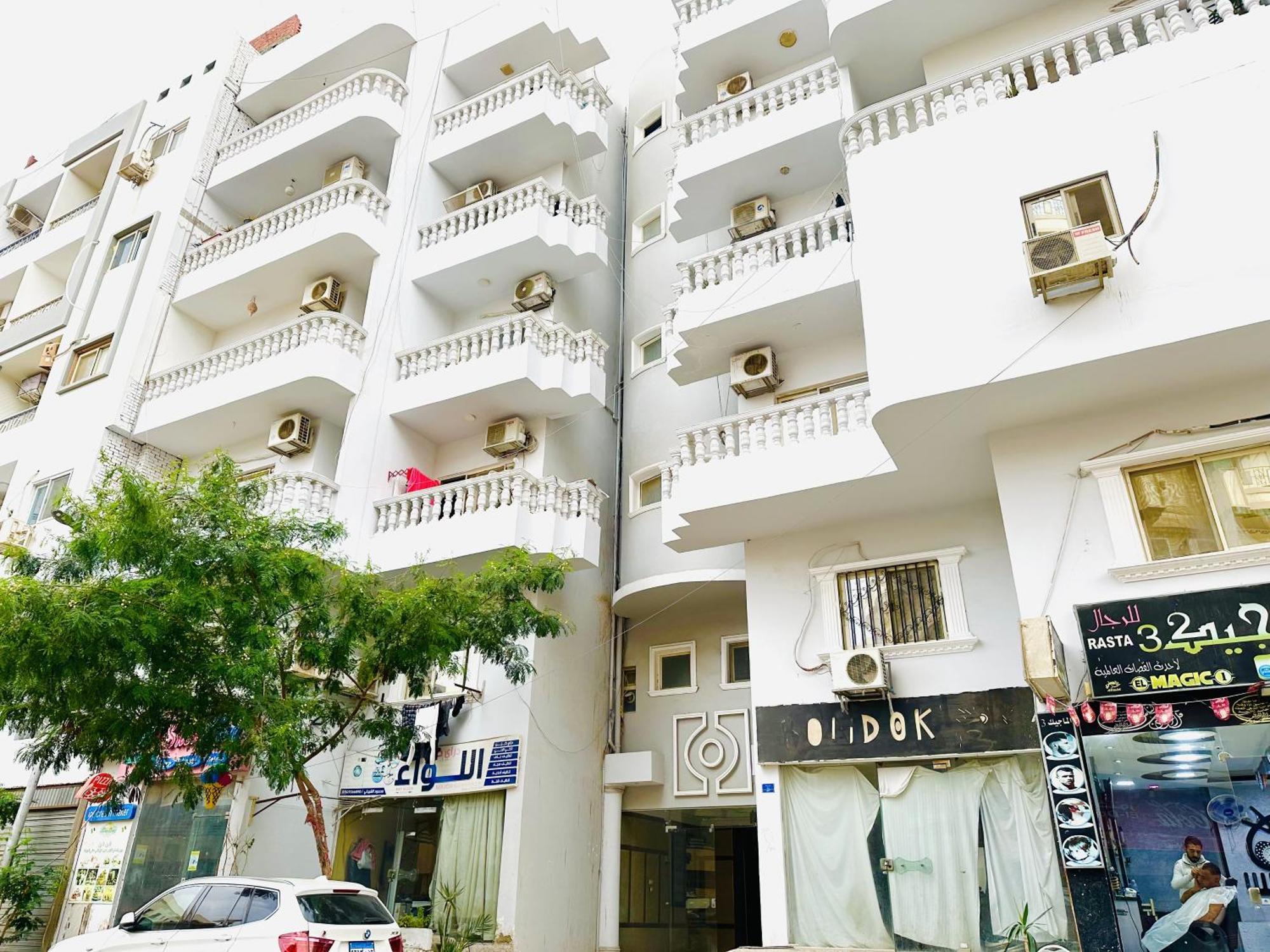 Zebra Apartments Hurghada Center Eksteriør bilde